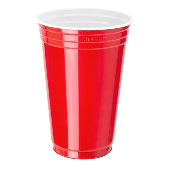 100 Vasos Descartables 400ml Copobras Beer Pong Cf400 C