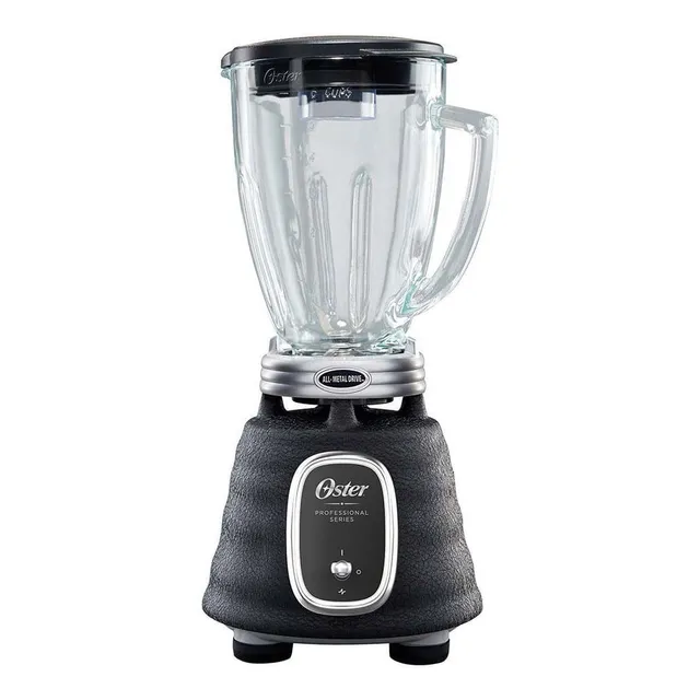 Licuadora Vaso Vidrio 1.5 L 1 Vel y pulso Oster Blstbpst 4099 Color Negro