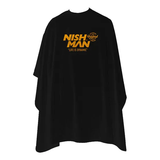 Capa Para Barberia Nishman Profesional 