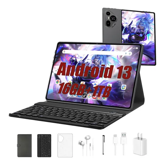 Tablet Pro7 12'' Wifi 5g 1024gb Y 16gb De Memoria Ram