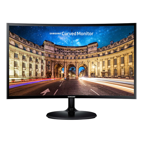 Monitor gamer curvo Samsung F390 Series C24F390FH led 24" black high glossy 100V/240V