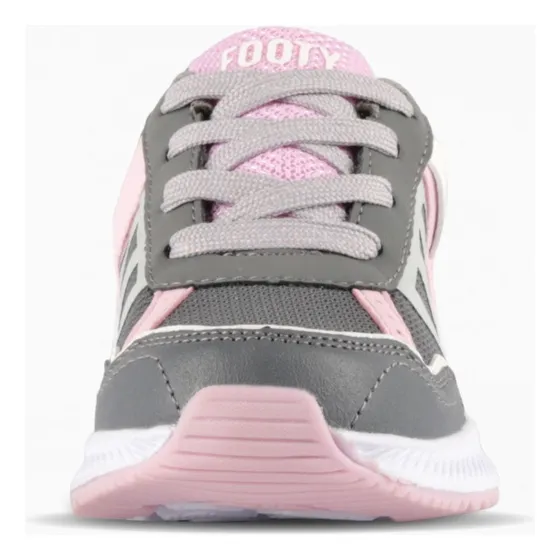 Zapatilla Footy Berlin Gris/rosa