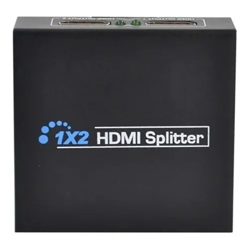 Splitter 1x2 Distribuidor De Sinal Hdmi 3d Duplicado Tv