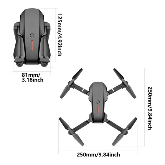 E88 Pro Drone 4k Hd Cámara Dual Wifi Fpv Rc Quadcopter