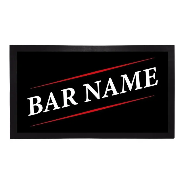 Bang Tidy Ropa Bar Runner Nombre 13 Drip Spill Mat S