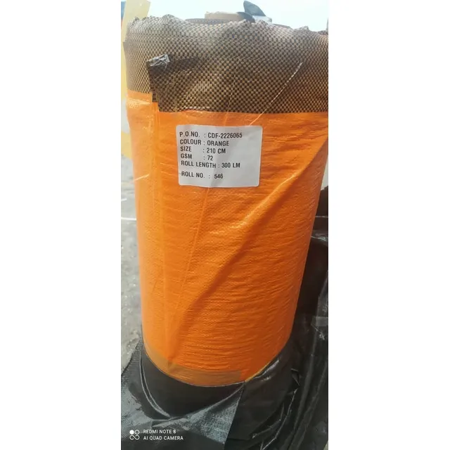 Cortina Avícola Naranja 2.10m X 300m