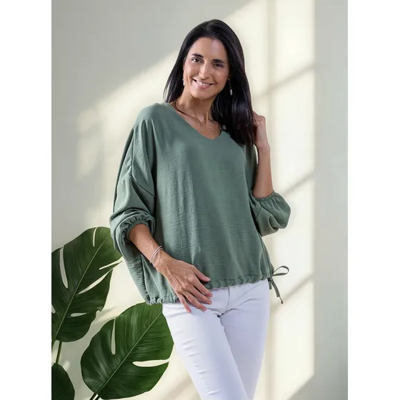 Blusa Mujer Manga Larga Zua