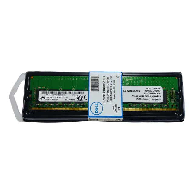 R16 Memoria Ram 16gb Ddr4 Ecc Snpcx1kmc Dell T30 T40 R3930