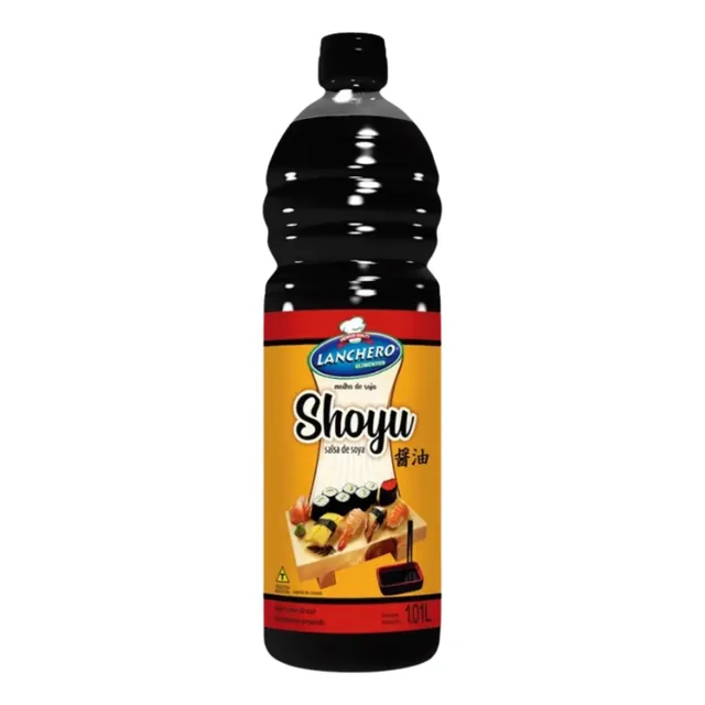 Molho Shoyu Tradicional Lanchero Frasco 1,01kg