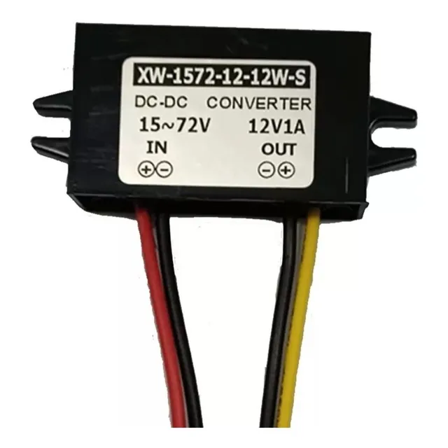 Convertidor Dc - Dc 15v-72v A 12v 1a 12w Step Down 3 Piezas