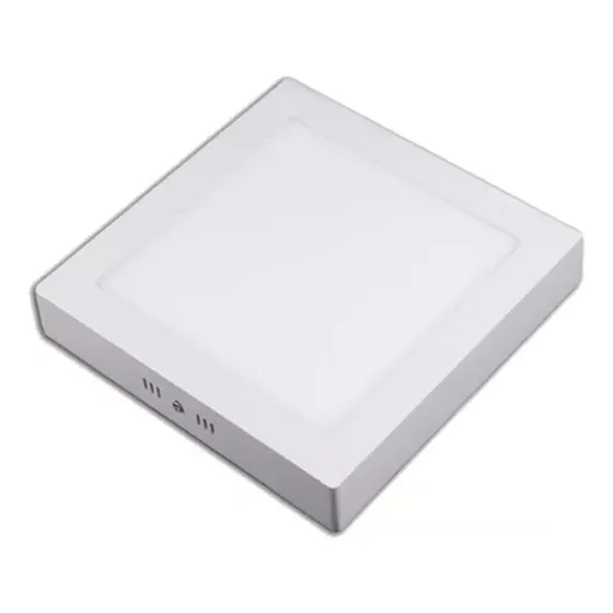 Lampara Led Cuadrada 18w Superficial 6500k