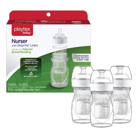 Biberón Playtex Baby Nurser Con Forros Desechables Preesteri