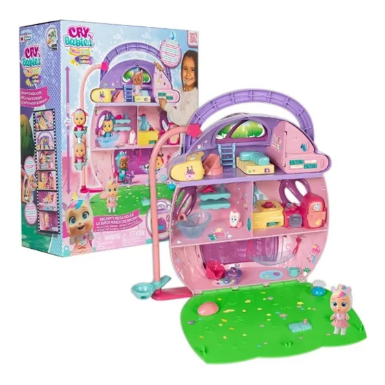 Mega Casa De Cry Babies Magic Tears Dreamy Con 25 Accesorios