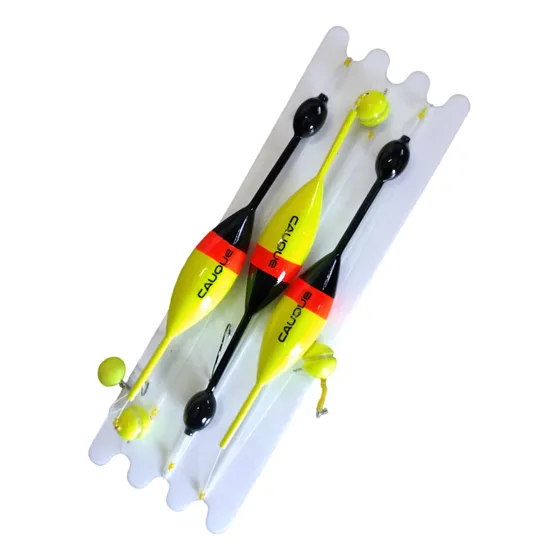 Linea Pesca Pejerrey Cauque Premium Bajada Y Pilotin Madera