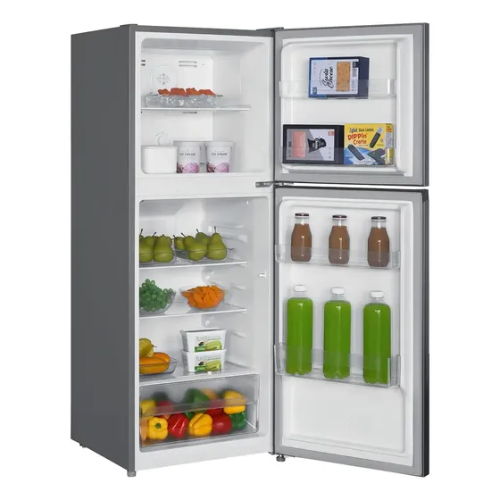 Refrigerador Maigas FC2-261 No Frost 196 L Gris 2 Puertas Freezer Superior