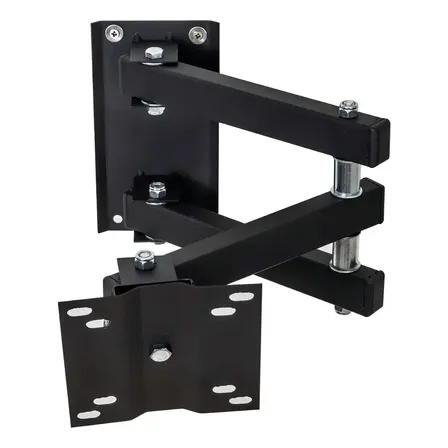Suporte Articulado De Parede Para Tv monitor De 14 Até 55 Polegadas Artflex Suportes Art 55 - Preto