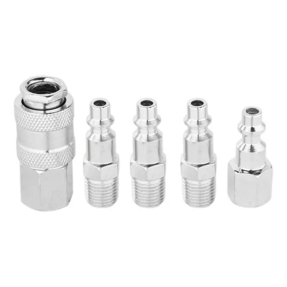 Set X 5 Acoples Para Compresor 1/4 Wadfow Wqp3671