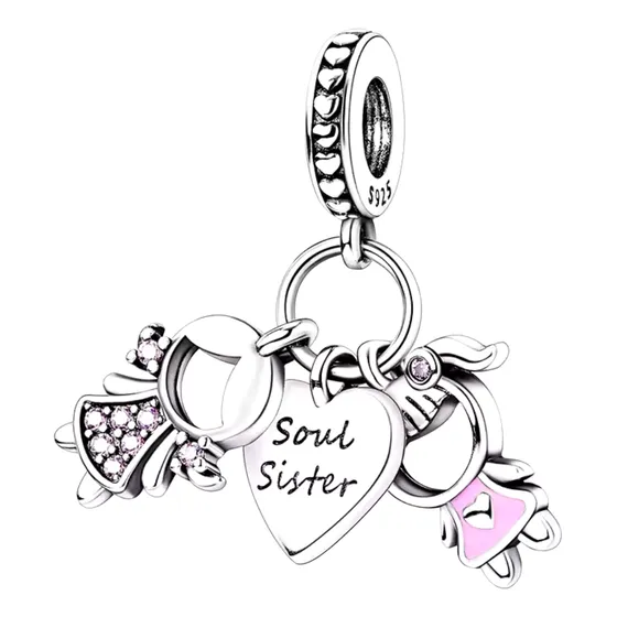 Charm Dije Colgante Para Pulsera Pandora Gielgy Mamá Nena 48
