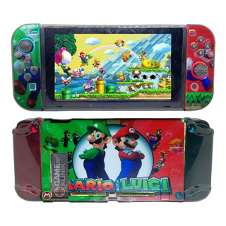 Funda Case Protector Acrílico Mario 04 Para Nintendo Switch Funda Case Protector Acrílico Mario 04 Para Nintendo Switch