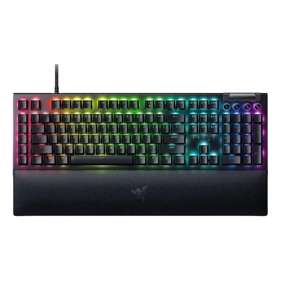 Teclado Razer Blackwidow V4, Switch Green, Layout Us - Preto