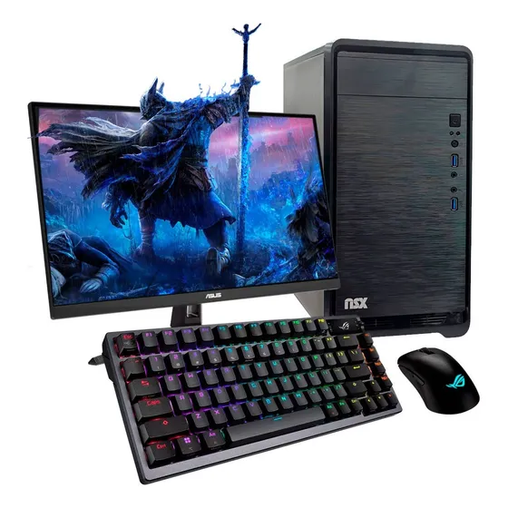 Pc Armada Gamer Ryzen 3 5300g 16gb Ram 480gb Ssd + Kit Nsx
