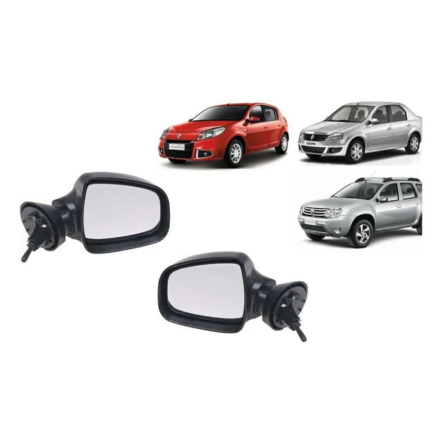 Par Espejos Manuales Renault Sandero, Logan, Duster 2009-15