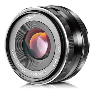 Meike 35mm F1.7 Large Aperture Manual Focus Prime Fixed L... Meike 35mm F1.7 Large Aperture Manual Focus Prime Fixed L...