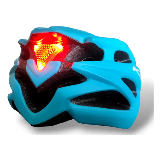 Capacete Bike Bicileta C/ Luz Led Proteção Ciclismo Unisex