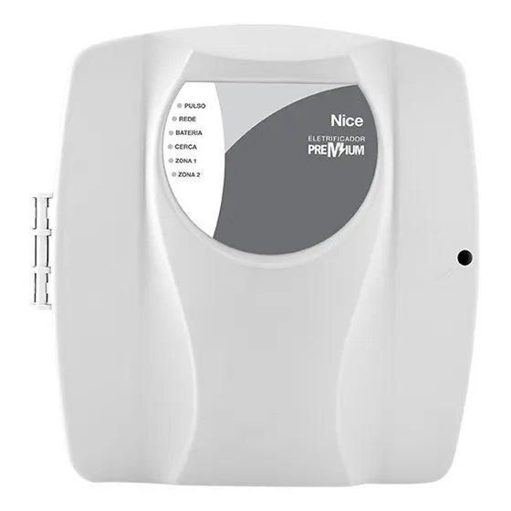 Energizador De Cerco Electrico Shock Premium Nice 5000 Mtrs