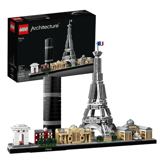 Lego Arquitectura Paris Torre Eiffel 21044 - 649 Piezas