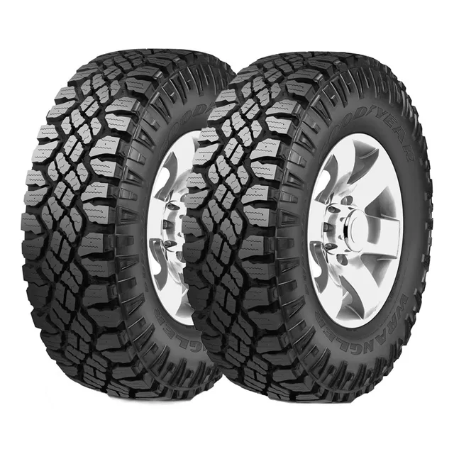 Set 2 Neumáticos Goodyear 245/75 R16 Wrangler 108/104q