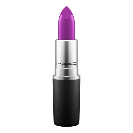 Labial Maquillaje Mac Amplified Creme Lipstick 3g Color Violetta