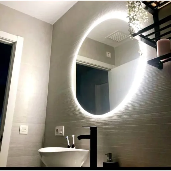 Espejo Led Redondo 60cm  Marca: Unique  Condición: Nuevo