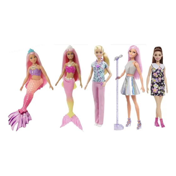 Muñeca Barbie Fashionistas Dreamtopia Y Más Original Mattel