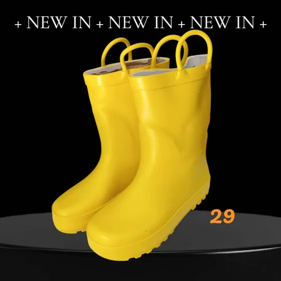 Botas Plásticas De Lluvia Para Niños
