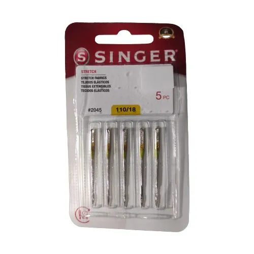 Agujas Para Máquina De Coser  Singer N. 110/18 ( Pack 3 )