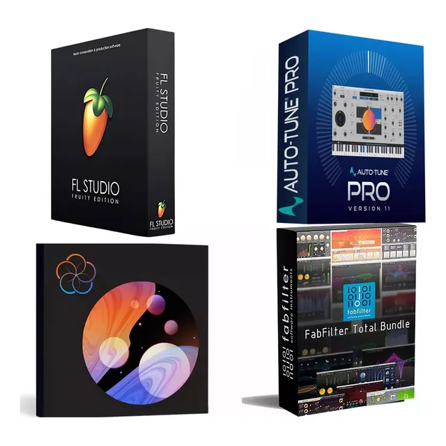 Fl Studio 24 + Fabfilter + Autotune 11 + Izotope Suite Win