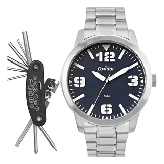 RelĂłgio Masculino Prata Condor Original 1 Ano De Garantia RelĂłgio Masculino Prata Condor Original 1 Ano De Garantia