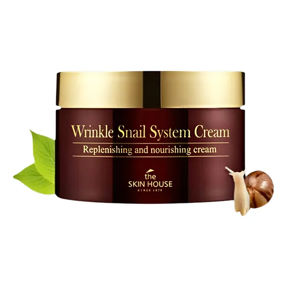 Crema Regeneradora Caracol Wrinkle Snail Cosmética Coreana