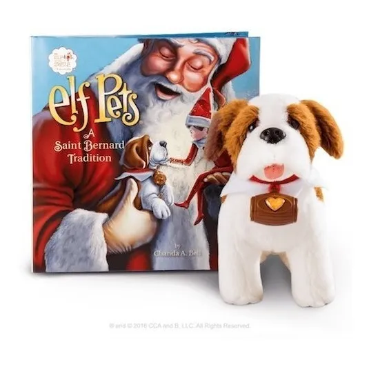 The Elf On The Shelf San Bernardo + Cuento De Navidad