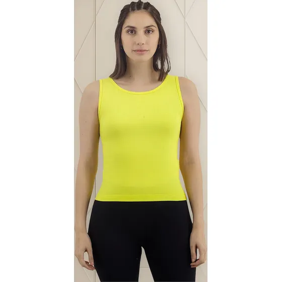 Musculosa Slim Mujer Cameron Deportivo Estilo Moda