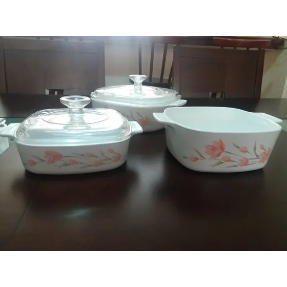 Pirex Juego 3 Piezas Transparente - Artículos De Cocina
