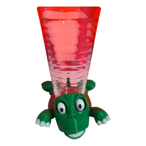 Posavaso Tortuga Articulada Viral