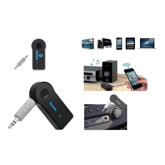 Adaptador Bluetooth Para Equipo De Sonido Receptor De Carro