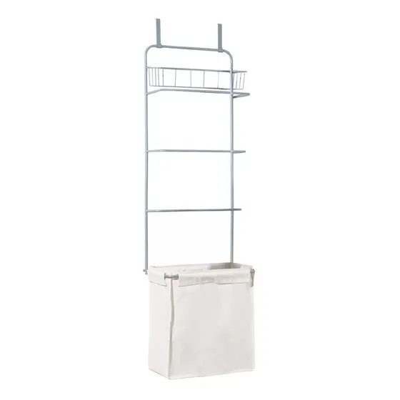 Organizador Metalico C/ Cesta Multiuso P/ Baño 42x29x1.49m 