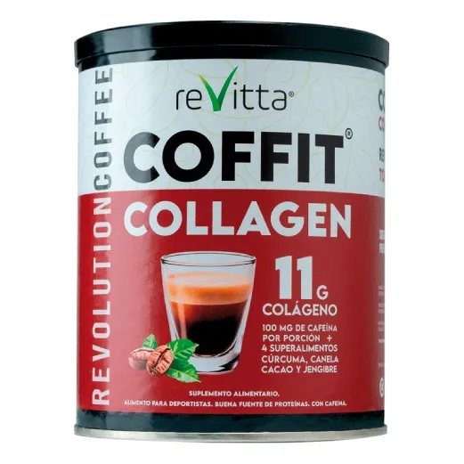 Café + Colágeno Coffit Collagen 300 Grs. Sabor Cacao