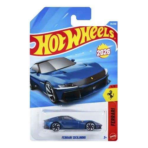 Ferrari 12cilindri Hot Wheels (/) Ref:c4982-jjh41 Vermelho
