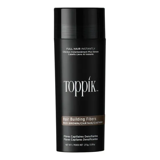 Toppik Fibras Capilares Café Medio 27.5g Polvo Texturizador