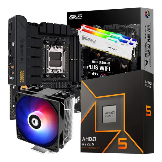 Combo Actualizacion Pc Gamer Ryzen 5 9600x B650 Wifi 16gb