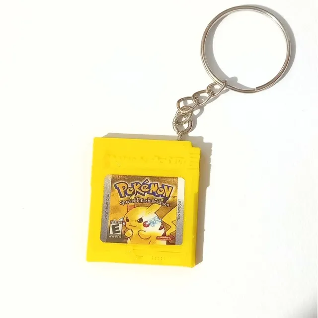 Llavero Cartucho Pokemon Nintendo Game Boy Color Pixelados_